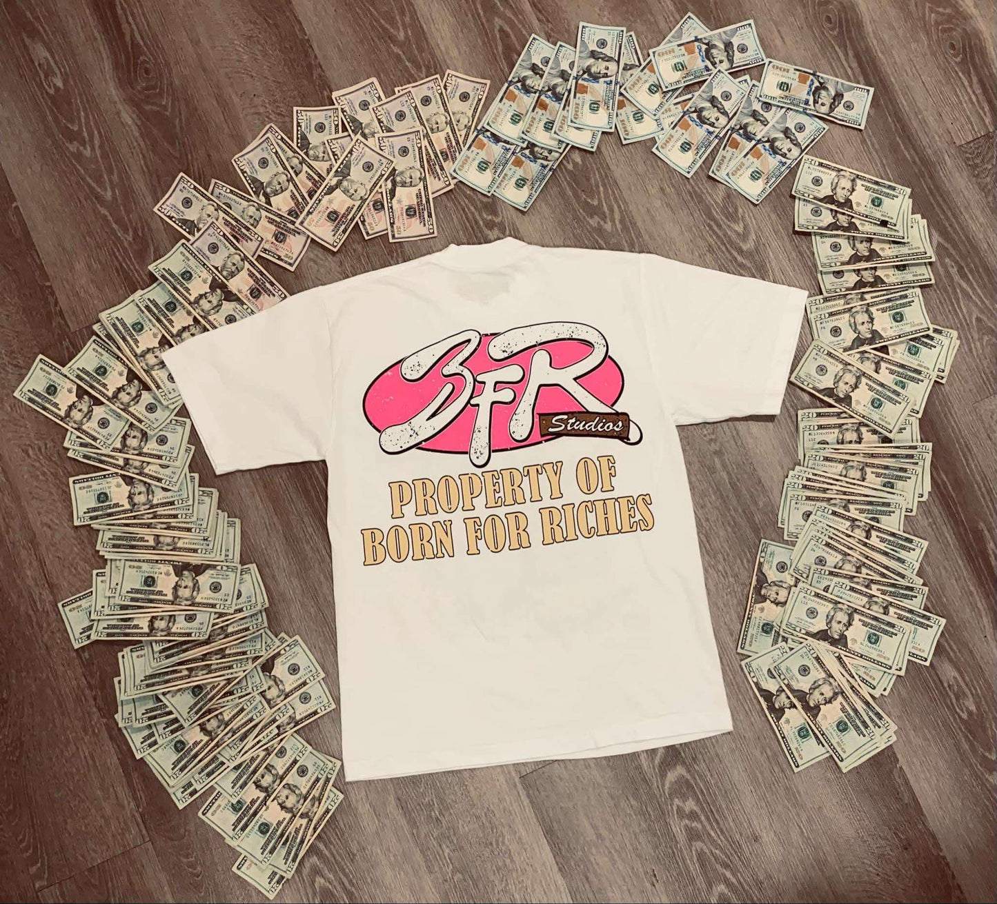 Money On My Mind T-Shirt - White