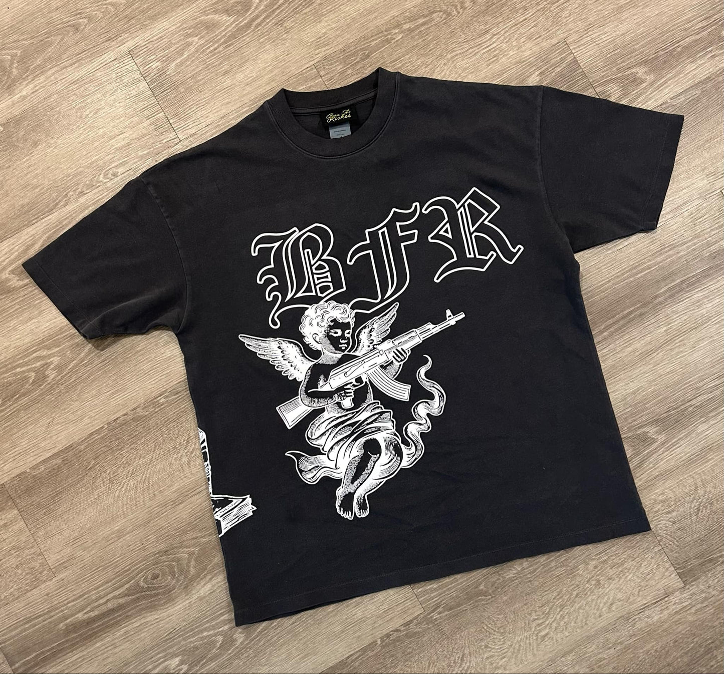Trappin Made Me Rich - CHARCOAL GREY