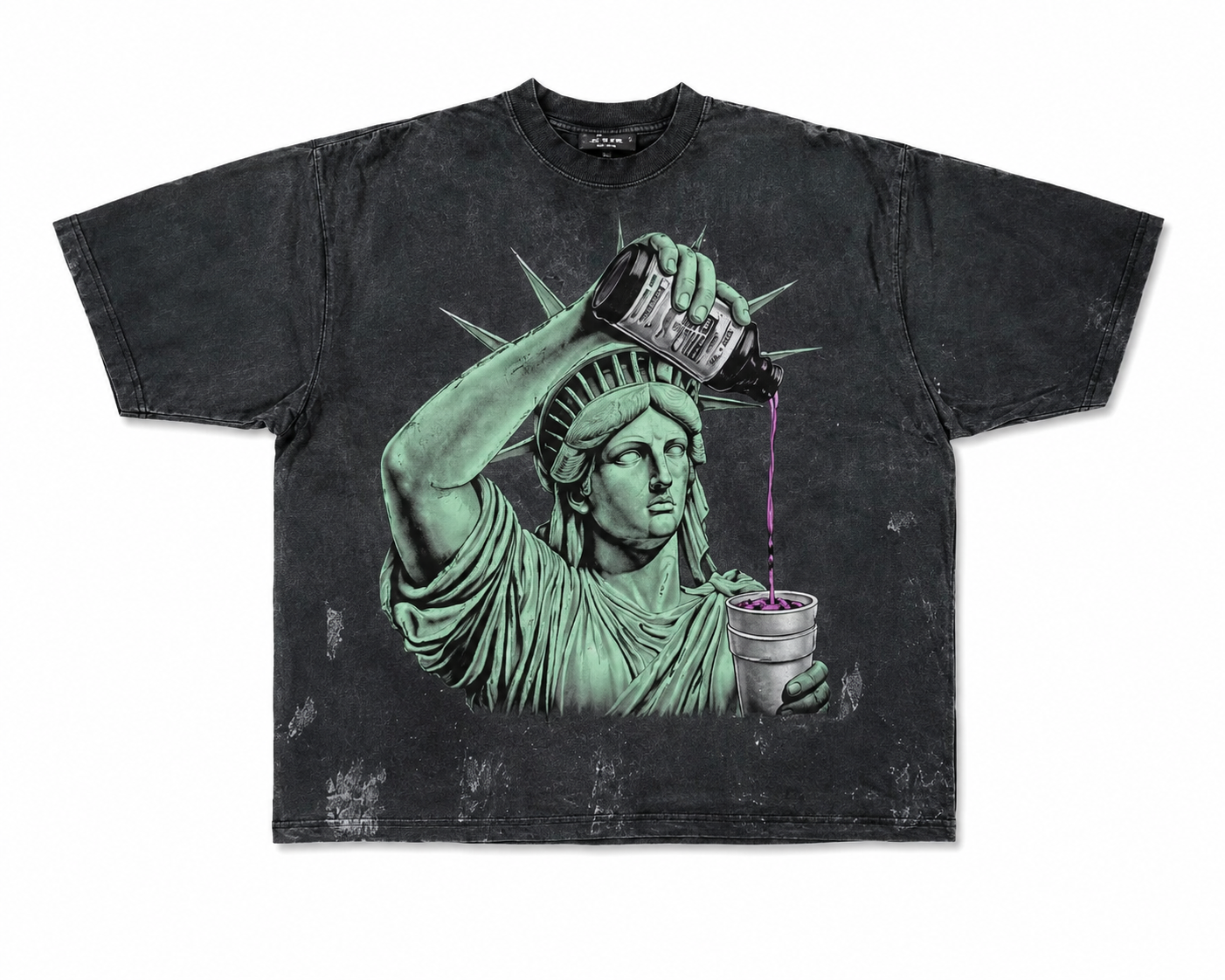 Statue liberty Drank tee