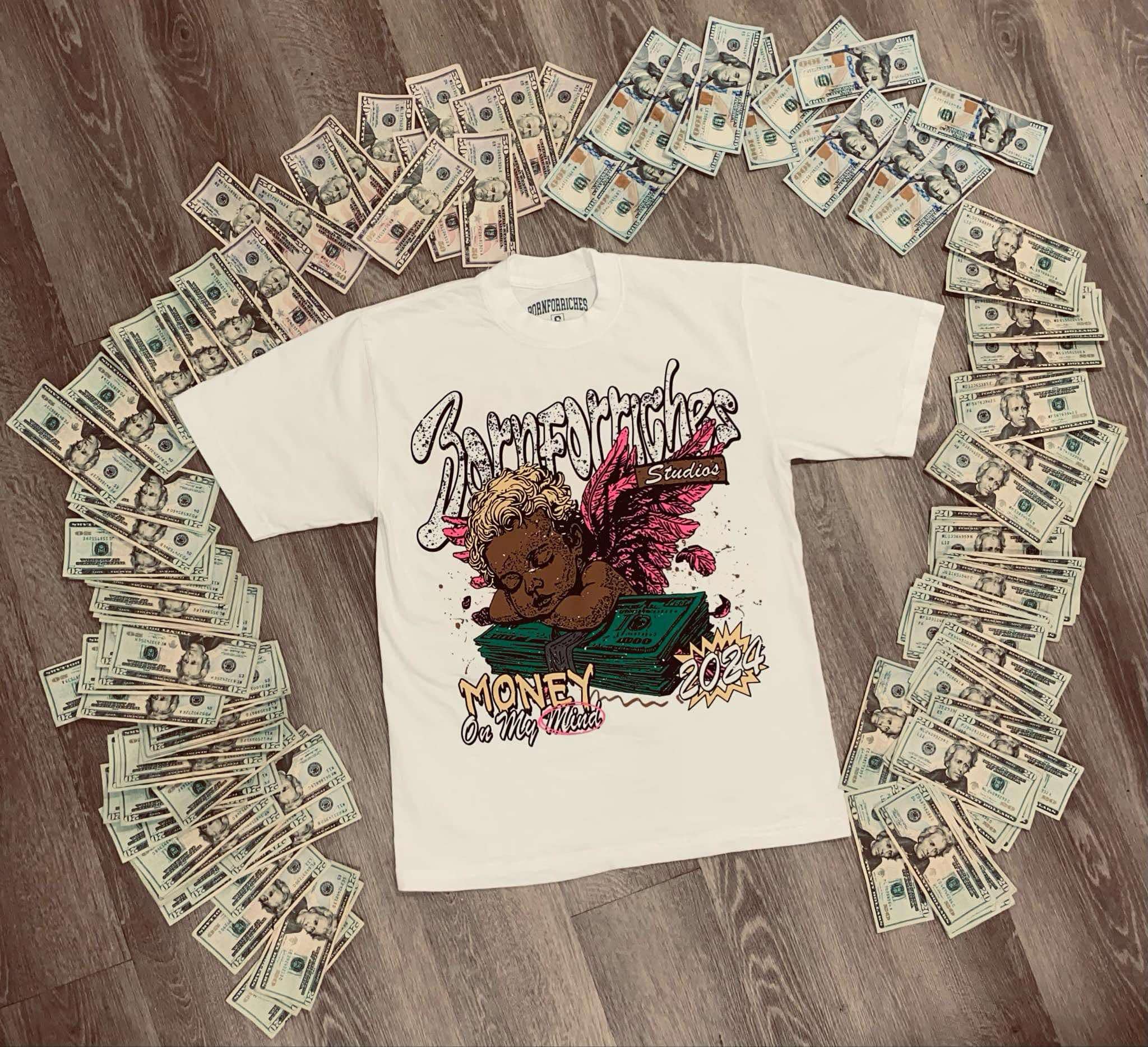 Money On My Mind T-Shirt - White