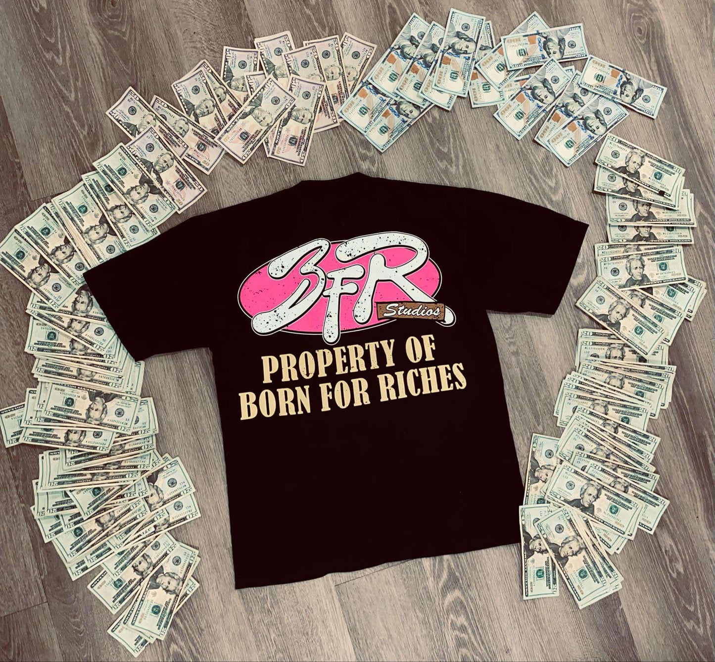 Money On My Mind T-Shirt - Black