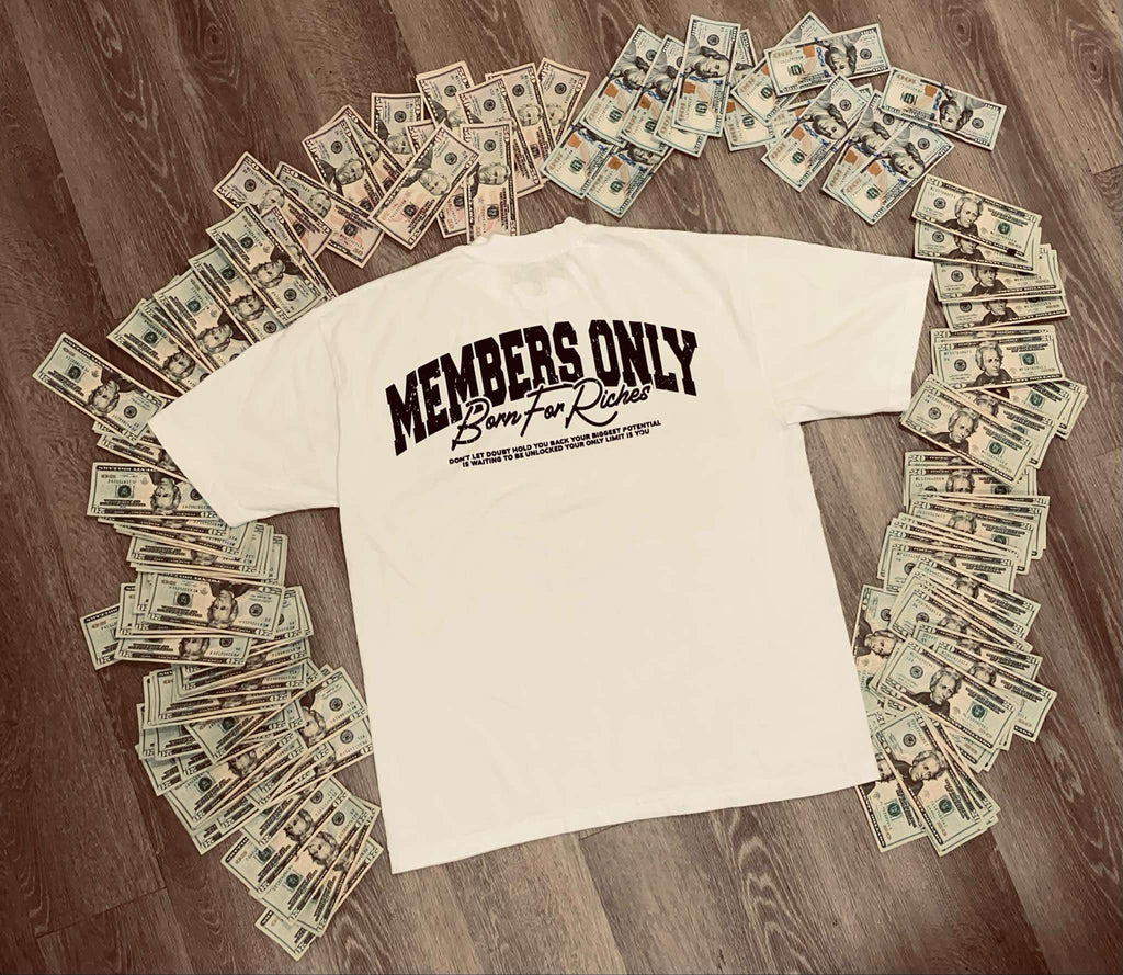 Members Only T-Shirt - White
